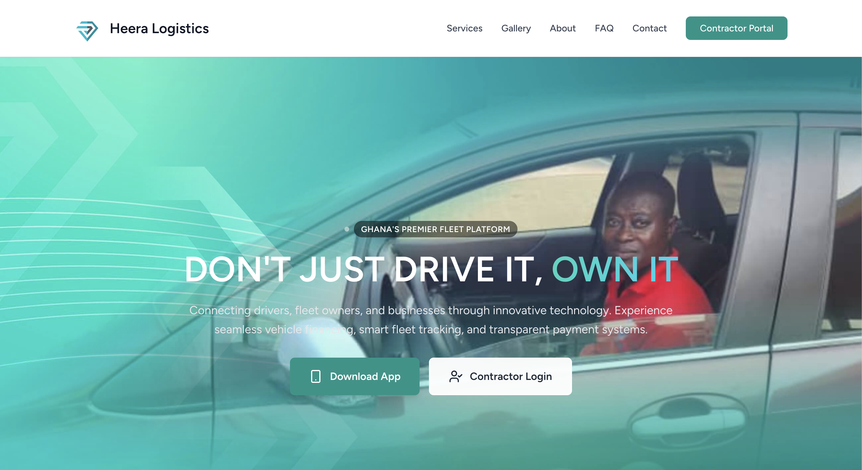 Heera Logistics Website